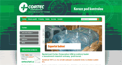 Desktop Screenshot of cortecvci.cz