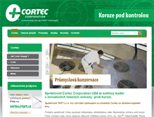 Tablet Screenshot of cortecvci.cz